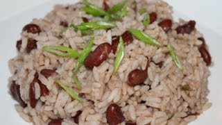 Jamaican Rice And Peas Recipe [upl. by Billye]