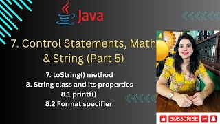 Lec 7Part 5  toString Method  String Class  Properties of String Class explained with example [upl. by Mandelbaum]