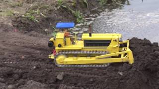 Bridge construction site through water [upl. by Healey]