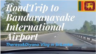 Road Trip to Bandaranayake International Airport from Southern ProvinceElpitiya Sri Lanka [upl. by Lotsirhc]