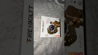 FireBoltt Smart Watch  firebolttsmartwatch smartwatch shorts ytshorts unboxing [upl. by Karylin]