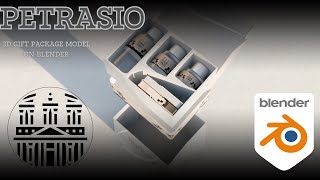 Creating a Stunning 3D Model of the Petrasio Gift Package in Blender [upl. by Goerke662]