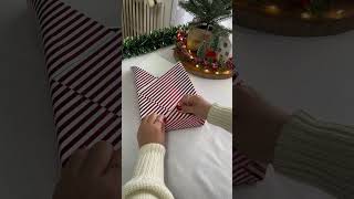 giftforhim How to wrap a gift when you dont have enough wrapping paper wrappinggifts [upl. by Valdas479]