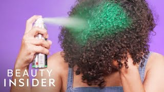 We Tested 4 Temporary Hair Color Sprays That Change Your Hair Color In Seconds [upl. by Urquhart]