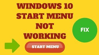 FINALLY SOLVED Windows 10 Start Button Not Working [upl. by Deys]