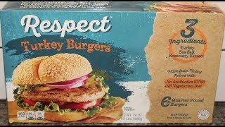 Respect Turkey Burgers – Quarter Pound Burgers Review [upl. by Martguerita779]