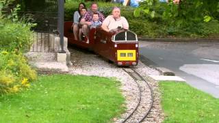 Half an Hour at 123  Dragon Miniature Railway 1682015  Marple Stockport Wyevale [upl. by Ahsienroc]