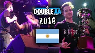 RIMAS QUE PARARON LA DOUBLE AA  Internacional ARGENTINA 2018 ¡Mejores Rimas [upl. by Bocyaj]