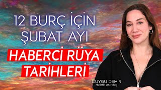 Bu Tarihlerde Rüyalarınıza Dikkat Edin  Şubat Ayı Haberci Rüya Tarihleri  Astroloji Gurusu [upl. by Graehl]