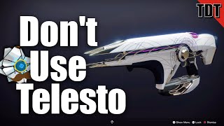 Telesto The Most Dangerous Gun  Destiny 2 Dev Letter [upl. by Htirehc263]