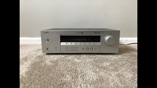 Yamaha HTR5830 51 Home Theater Surround Receiver [upl. by Arammahs]