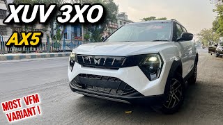 Mahindra XUV 3XO AX5 1069 Lakhs  Best Variant To Buy [upl. by Komara]