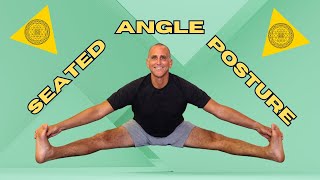 How to Seated Angle Pose Pose  Ashtanga Yoga for Beginners [upl. by Hsiri]