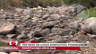 Cuenca Tres meses sin lluvias significativas probabilidad de precipitaciones aún es baja [upl. by Akinahs]