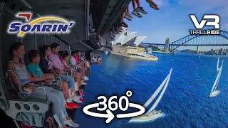 Soarin Around The World 360°  IMAX VR Experience Epcot Walt Disney World [upl. by Atinaj953]