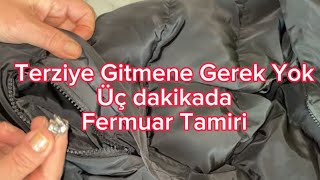 Bozulan fermuar en kolay nasıl tamir edilir Bozulan fermuara kesin çözümfermuar tamir [upl. by Khalil]