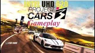 INTEL UHD 620 Graphics Test in Project Cars 3  Tested Resulotion 1280x720  1024x768  800x600 [upl. by Benioff501]