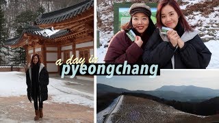 A Day in Pyeongchang Korea  Vlogmas²² [upl. by Meill786]