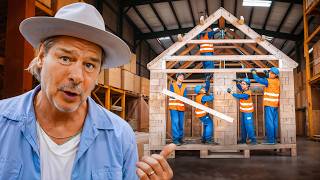 Students Race To Build Tiny Home In 48 Hours [upl. by Elocal]