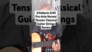 DAddario EJ45 ProArte Normal Tension Nylon Guitar Strings On A Taylor Academy 12eN Shorts [upl. by Caylor]