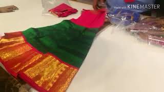 RMKV Pattu Pavadai Collection  Silk Designs with price [upl. by Rafe]