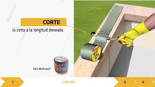 Sika MultiSeal® Para reparar fisuras juntas y uniones [upl. by Izzy440]