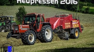 HEUPRESSEN  FIAT 14090 TURBO  BIGBALER  Agrarservice Schiller [upl. by Auoy]