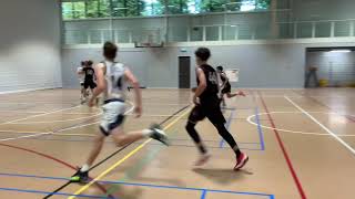 Landstede Hammers mu14 v Basketbal academie Limburg mu14 10 11 2024 [upl. by Ellinnet]