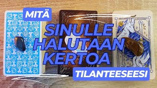 Mitä sinulle halutaan kertoa tilanteeseesi ✨️🔮✨️ ajaton valitse kasa ✨️🔮✨️ [upl. by Fax277]