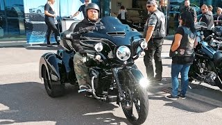 Harley Davidson in Germany 4K Stuttgart open house Motorworld Böblingen Встреча байкеров 🏍🏍🏍 [upl. by Otit]