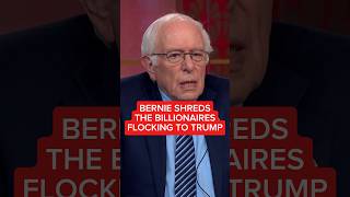 Bernie Sanders shreds the billionaires flocking to Trump [upl. by Aivon]