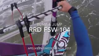 Windsurfing  Winter Bump amp Jump at Apelviken Sweden [upl. by Ruff]