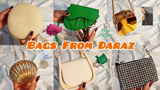 Bags 👜 from Daraz  Daraz shopping Haul Bag edition 🙊 🌴 [upl. by Almira]