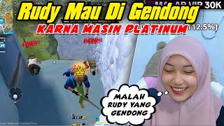 Prank Streamer Cantik Grand Master Awalnya Mau Digendong Tapi Malah Rudy Yang Gendong [upl. by Arytal112]