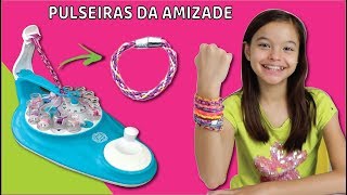 MÁQUINA DE FAZER PULSEIRAS DA AMIZADE  KUMI KREATOR [upl. by Meeharbi]