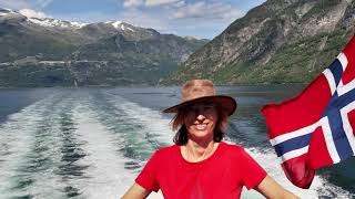 Reisebericht Motorradtour 2019 Finnland  Norwegen  Nordkap TEIL 5 GeirangerfjordOslo [upl. by Jodi]