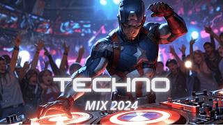 Techno Rave Mix 2024 🎧 HighEnergy Music for Gym Party [upl. by Obau]