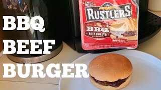 Limited Edition RUSTLERS BBQ BEEF BURGER food review [upl. by Neroc]