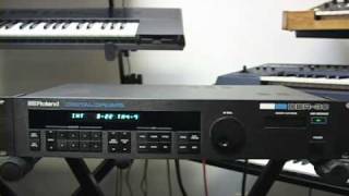 Roland DDR30 Digital Drums Module Demo [upl. by Weintrob]