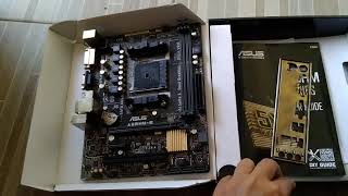 Motherboard asus A68HME socket FM2FM2 fullset [upl. by Switzer]