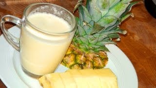 Pina Colada Cocktail ohne Alkohol  Drink Rezept von einfachKochen [upl. by Anastassia]