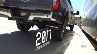 Hear the Sound 2017 Ford F250 67L Power Stroke with Magnaflow 5quot Exhaust [upl. by Eanom408]