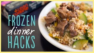 EAT  Frozen Dinner Hacks [upl. by Ayahs69]