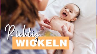 Baby wickeln Videotutorial mit HebammenTipps [upl. by Maribeth]