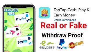 TapTap Cash Play Earn Money Real or Fake Withdraw Proof TapTap Cash Play Earn Money Real or Fake [upl. by Lunsford]