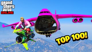 TOP 100 FUNNIEST GTA 5 FAILS Best GTA 5 Funny Moments [upl. by Ecylahs951]