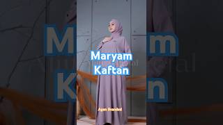 Gamis Kaftan Maryam Series hijab agenbranded ootd fashion [upl. by Tabbitha]