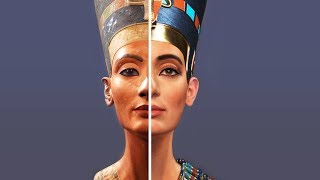 how NEFERTITI QUEEN OF EGYPT looked in REAL LIFE [upl. by Enirahtac]