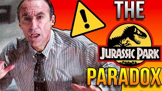 What If Gennaro NEVER LEFT the KIDS in the CAR in Jurassic Park [upl. by Kolosick789]