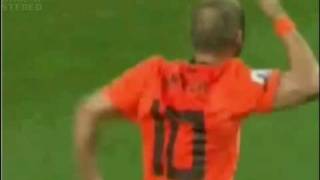 Jack van Gelder 21 Goal of Sneijder against Brazil [upl. by Ayor]